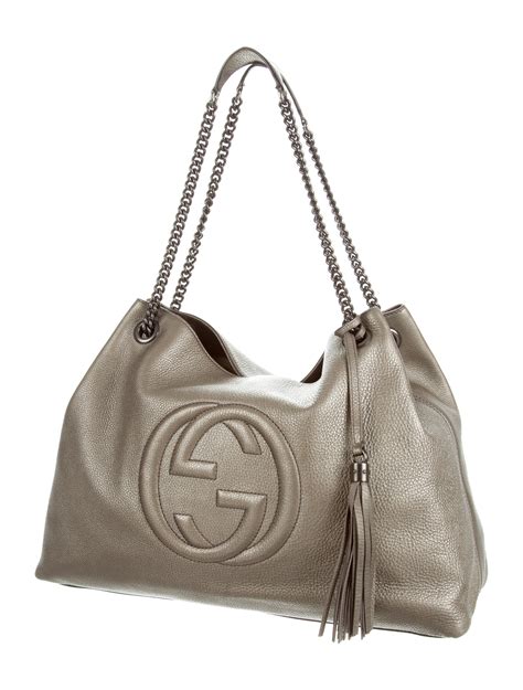 gucci bag chain|gucci soho chain shoulder bag.